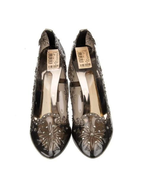 Dolce & Gabbana Cinderella PVC Crystal Pumps Heels Transparent 38.5 8.5 09478