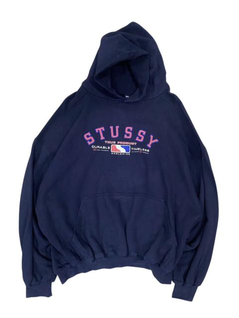 Stüssy Vintage 90s Stüssy "True Product" MLB Sweatshirt Hoodie