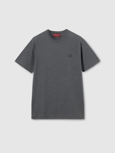 GUCCI Cotton jersey T-shirt with embroidery