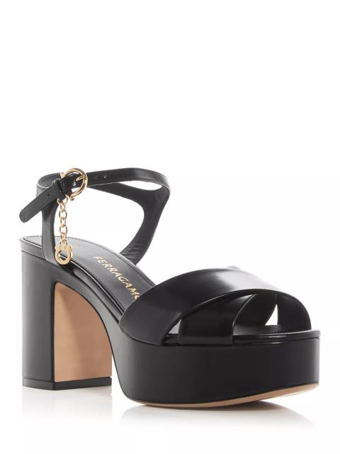 FERRAGAMO Women's Savia Platform Sandals