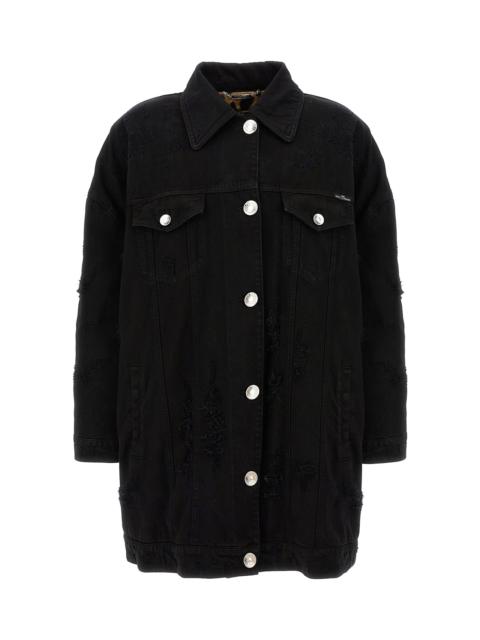 Dolce & Gabbana Black Cotton Jacket