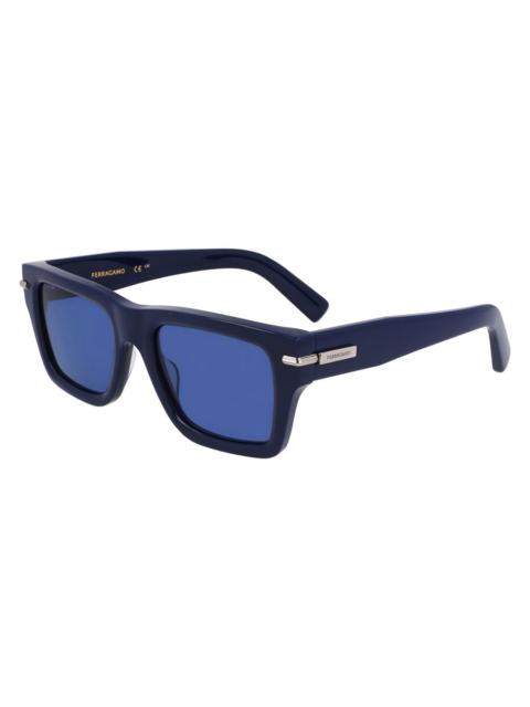 FERRAGAMO Ferragamo Blue Square Men's Sunglasses SF2033S 414 53