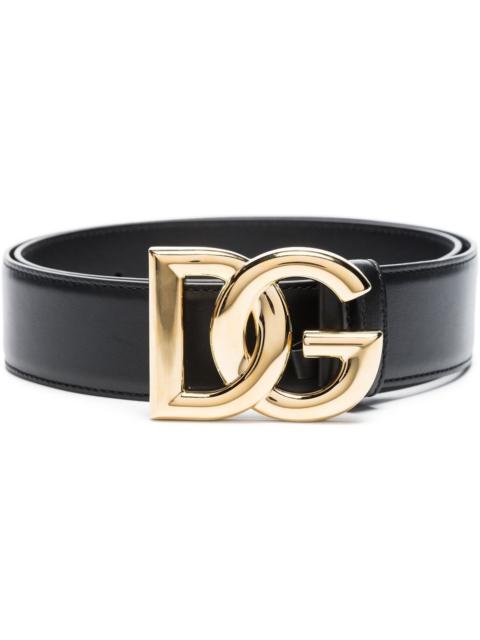 Dolce & Gabbana Dolce & Gabbana Women Dg Logo Leather Belt