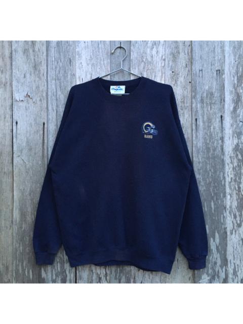 Other Designers Majestic - Vintage Majestic Los Angeles RAMS Crewneck Sweatshir