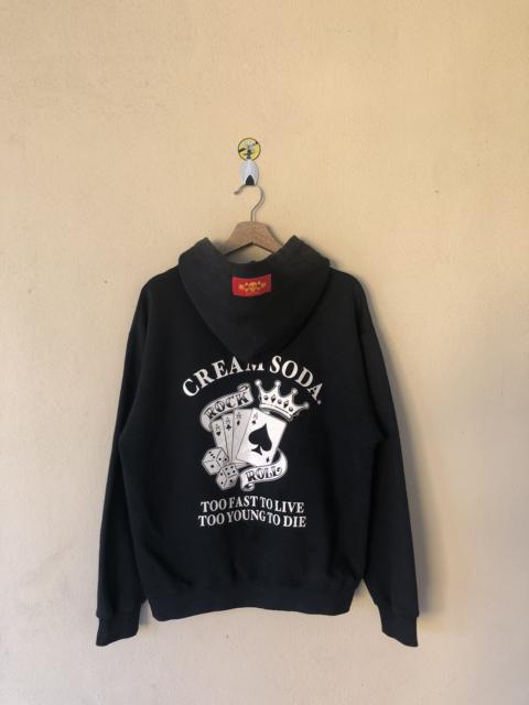 Other Designers Vintage - Vintage Cream Soda Black Hoodie
