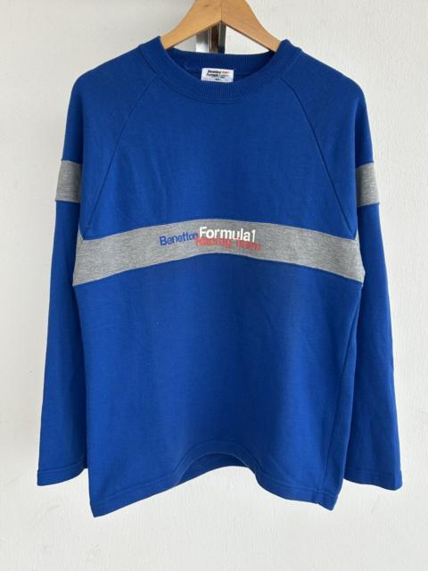 Other Designers United Colors Of Benetton - UCOB Vintage Blue Sweat Tee Japan
