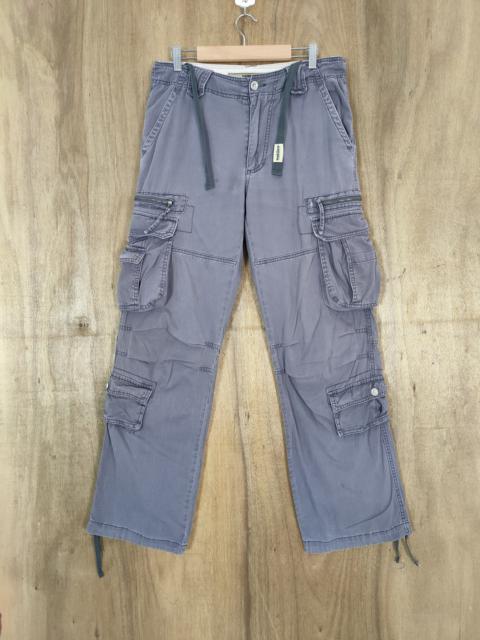 Other Designers Designer - BLUE FORCE FADED MULTIPOCKET CARGO PANTS