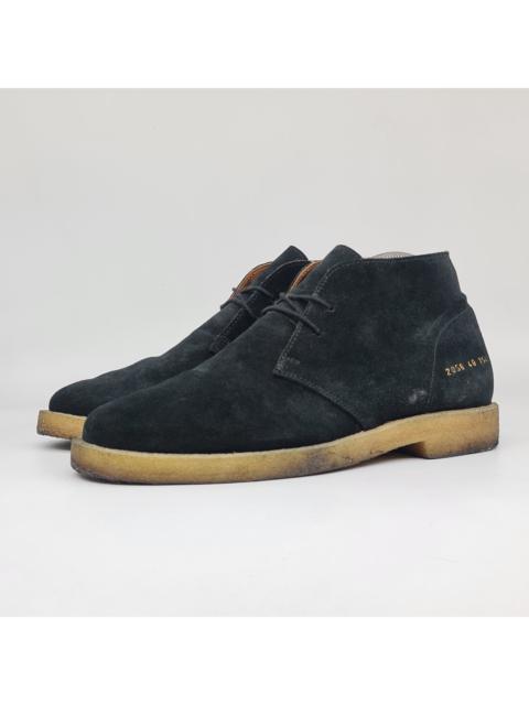 Common Projects Common Projects - Crepe Black Suede Chukka Boota