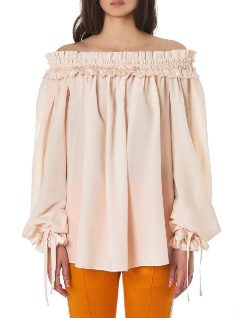 Haider Ackermann Layered Ruffle Blouse
