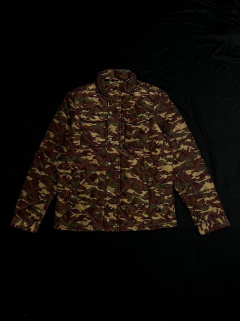 Rare Scotch & Soda Camouflage Quilted Jacket X-Large New