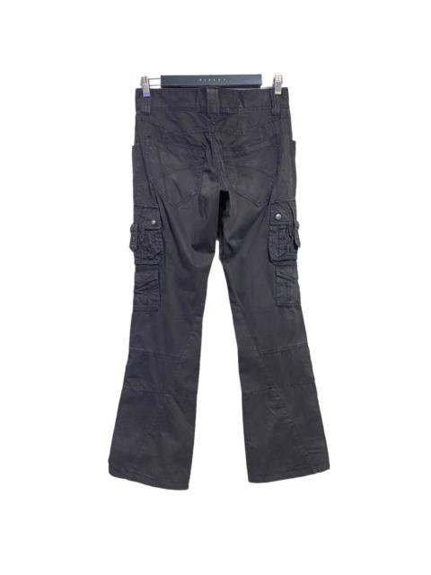Japanese Brand - Michel Klein Homme Cargo Flare Pants Bondage