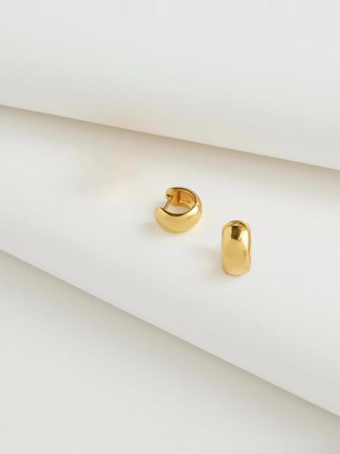 Madewell Demi-Fine Chunky Huggie Hoop Earrings