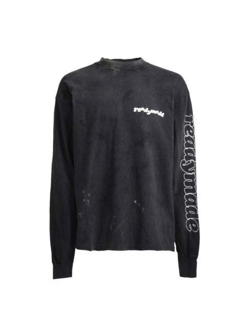 L/S T-SHIRT DESTRUCTION BLK