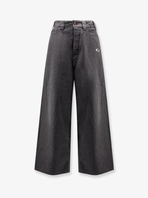 BALENCIAGA Balenciaga Trompe L'Oeil Denim Trousers Grey