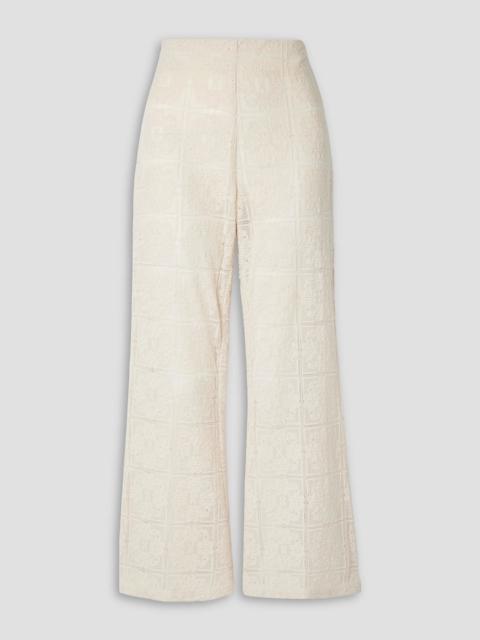 Other Designers Patrizia lace flared pants
