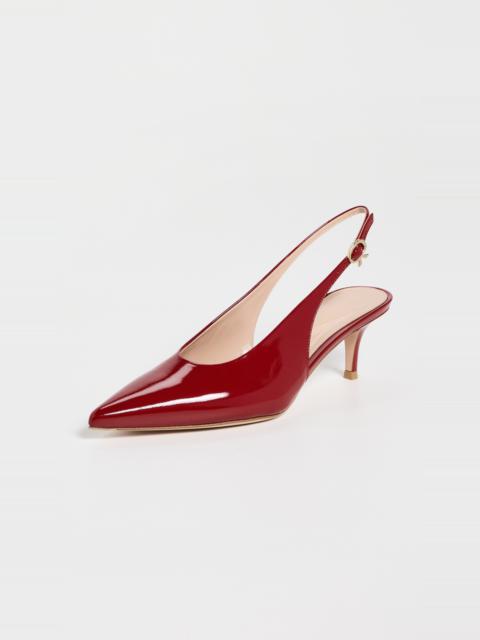 Gianvito Rossi Robbie Sling Pumps 55mm