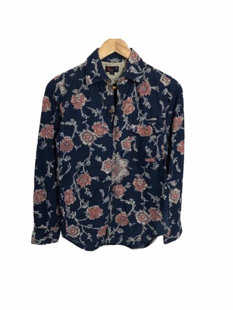 45rpm floral button up shirt