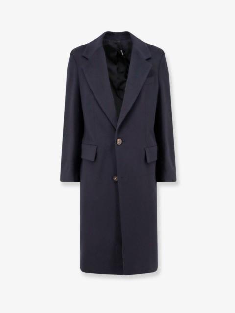 Other Designers Hevo Cashmere Coat With Satin Lining