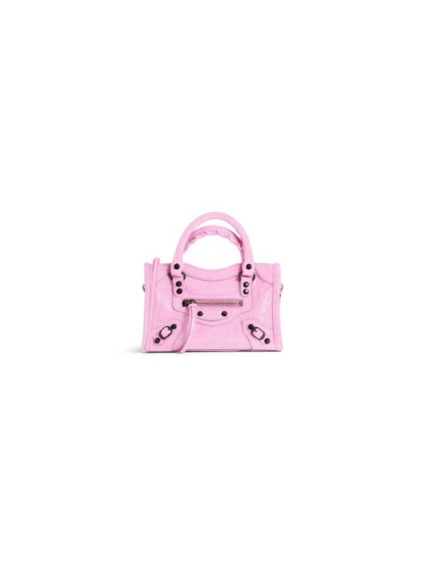 BALENCIAGA Women's Le City Bag Nano in Bubbly Pink