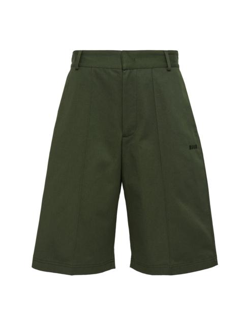 MSGM Knee Length Bermuda Shorts
