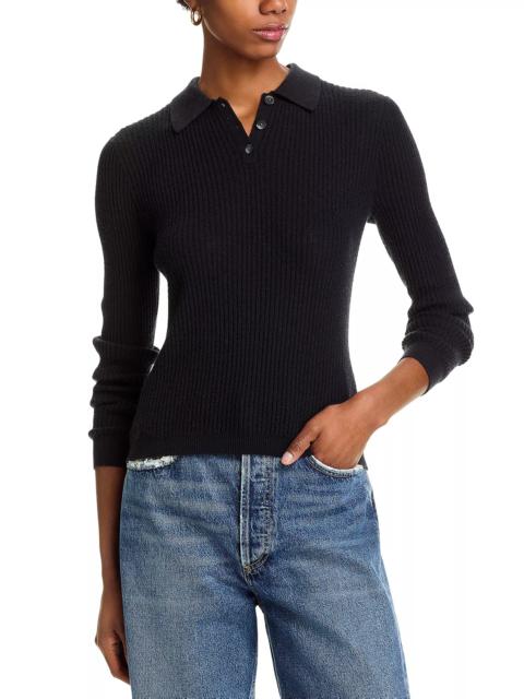 GUEST IN RESIDENCE Cashmere Polo Neck Sweater