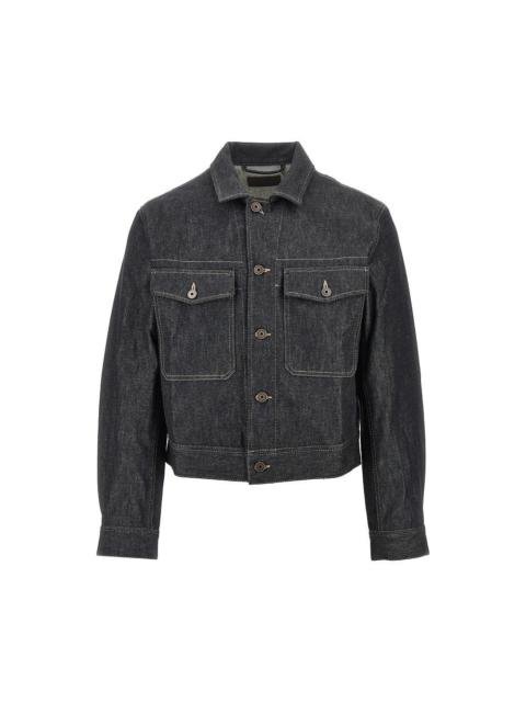 Lemaire Lemaire Men Denim Trucker Jacket