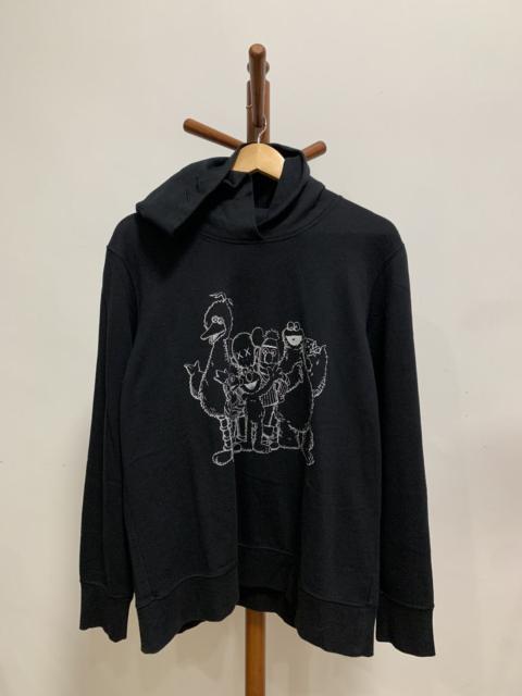 Other Designers Uniqlo Kaws Sesame Street Light Hoodie