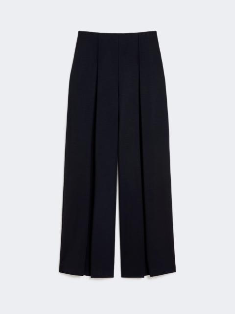 Max Mara Wool jersey trousers - ULTRAMARINE