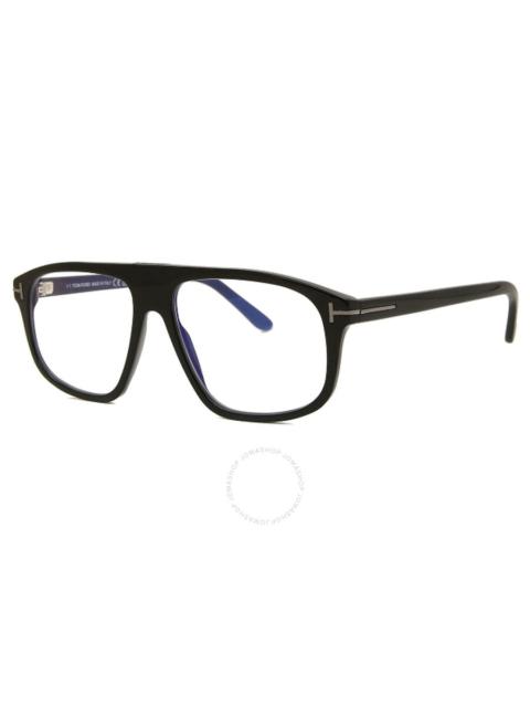 TOM FORD Tom Ford Blue Light Block Navigator Men's Eyeglasses FT5901-B-N 001 55