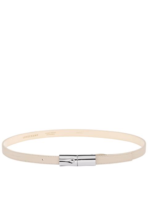 Longchamp Le Roseau Ladies' belt Paper - Leather