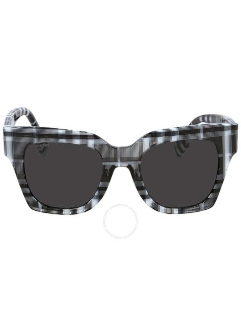 Burberry Kitty Dark Grey Square Ladies Sunglasses BE4364 399487 49