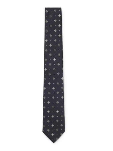BOSS DIAGONAL-STRIPE TIE IN A SILK BLEND