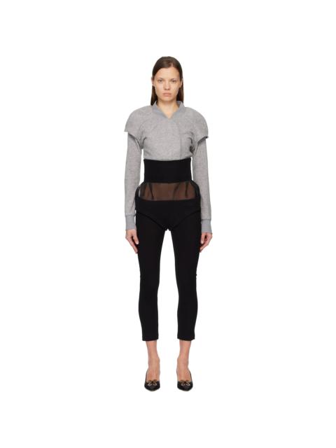 Kiko Kostadinov Black Lauterbach Shorts