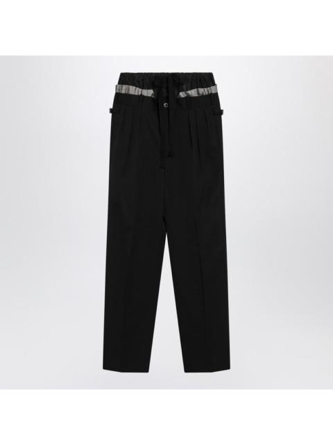 Maison Margiela Maison Margiela Black Trousers “Anonymity Of The Lining” Men