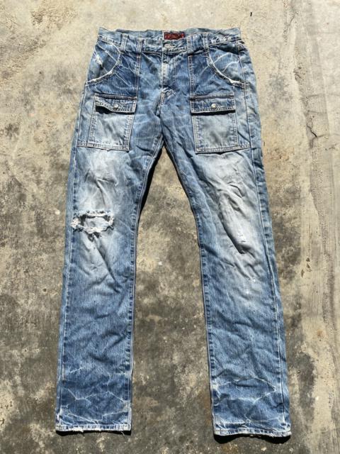 Other Designers Vintage - Vintage John Bull Distressed Denim Kojima