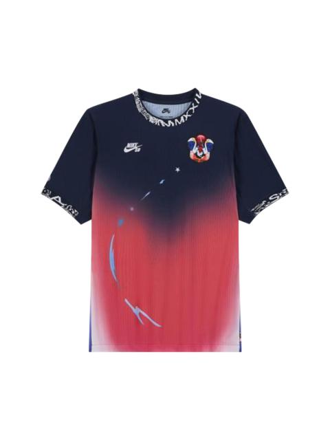 Nike Nike SB Team USA Dri-FIT ADV Short-Sleeve Jersey 'Obsidian/Bright Crimson'