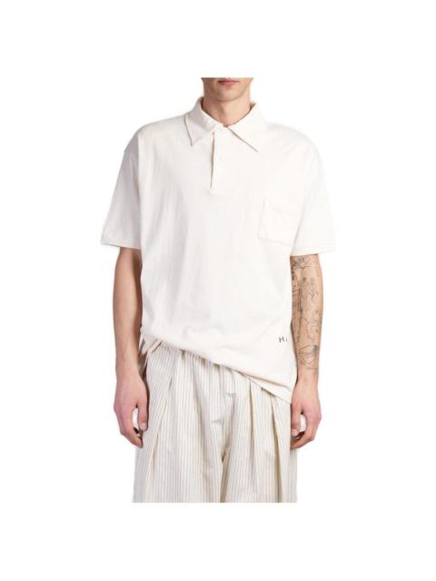 Maison Margiela Straight Hem Polo Shirt