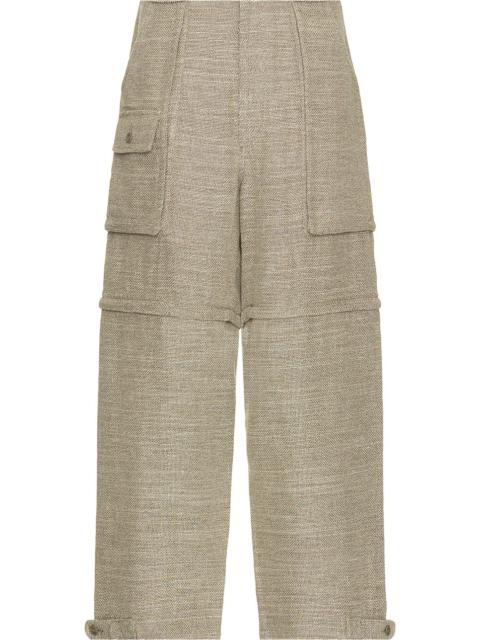 BEAMS PLUS Bush Pants Cotton Linen