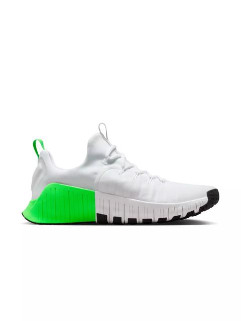 Nike Free Metcon 6 "White/Green Strike/Black/Black" Men's Training Shoe