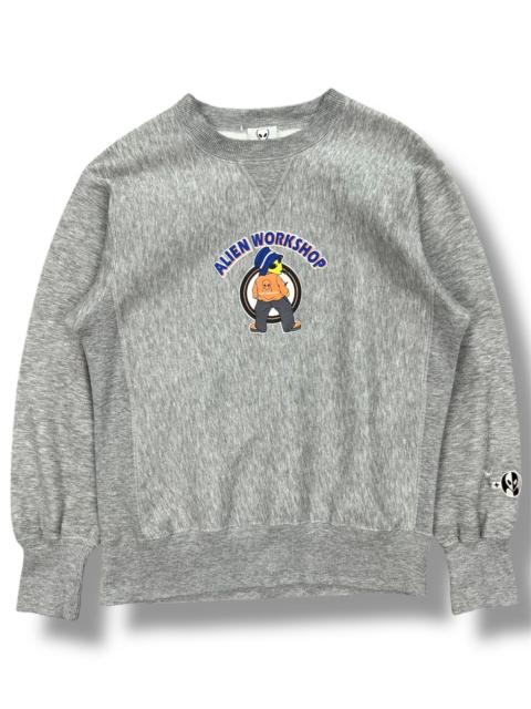 Vintage Alien Workshop Dirty Distressed Sweatshirt