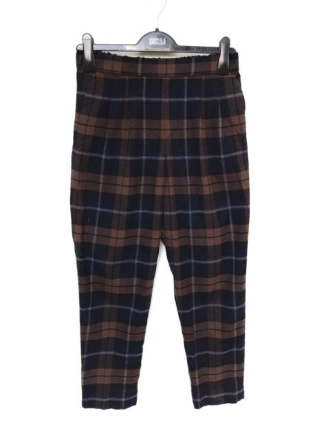 Other Designers Japanese Brand - Japanese Brand Global Work Checkered Plaid Cropped Pants