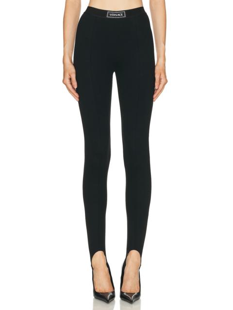 VERSACE Stirrup Legging