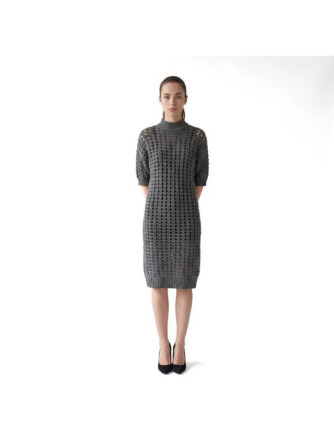 Brunello Cucinelli Brunello Cucinelli Lead Cashmere Knit Dress