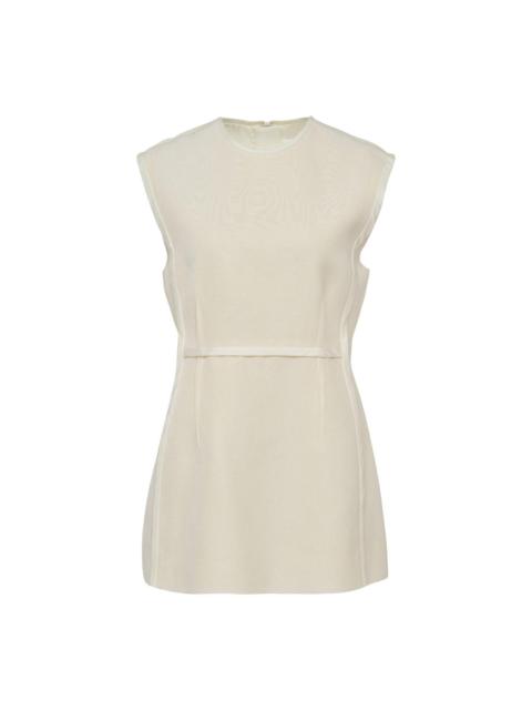 Jil Sander Fluid Silk And Viscose Top