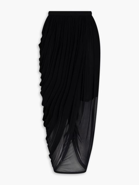 Zimmermann Draped jersey maxi skirt