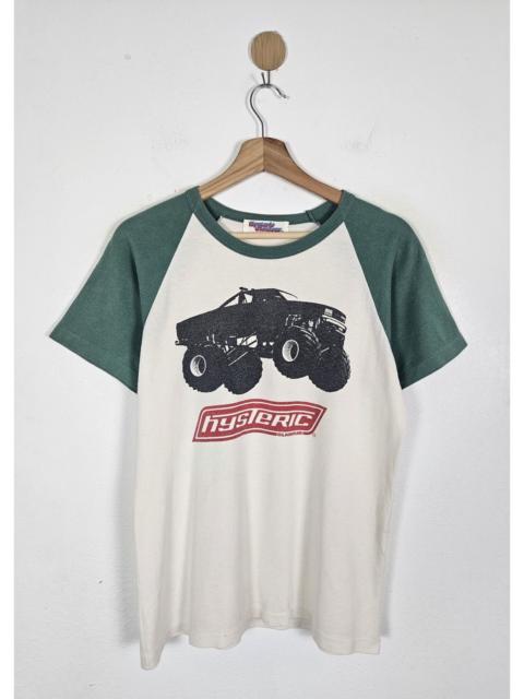 Hysteric Glamour Hysteric Glamour Monster Truck raglan shirt