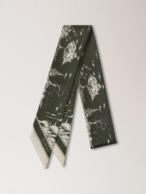 Mulberry Skinny Scarf - British Park
Juniper Green Recycled Polyester