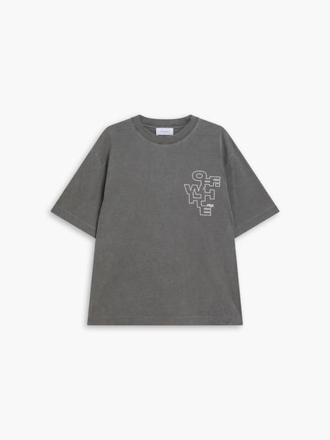 Off-White Logo-print cotton-jersey T-shirt