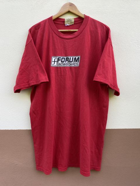 Other Designers Vintage - Vintage 90s FORUM SNOWBOARDS T Shirt