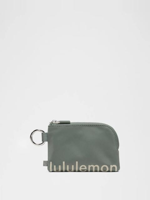 lululemon Clippable Card Pouch